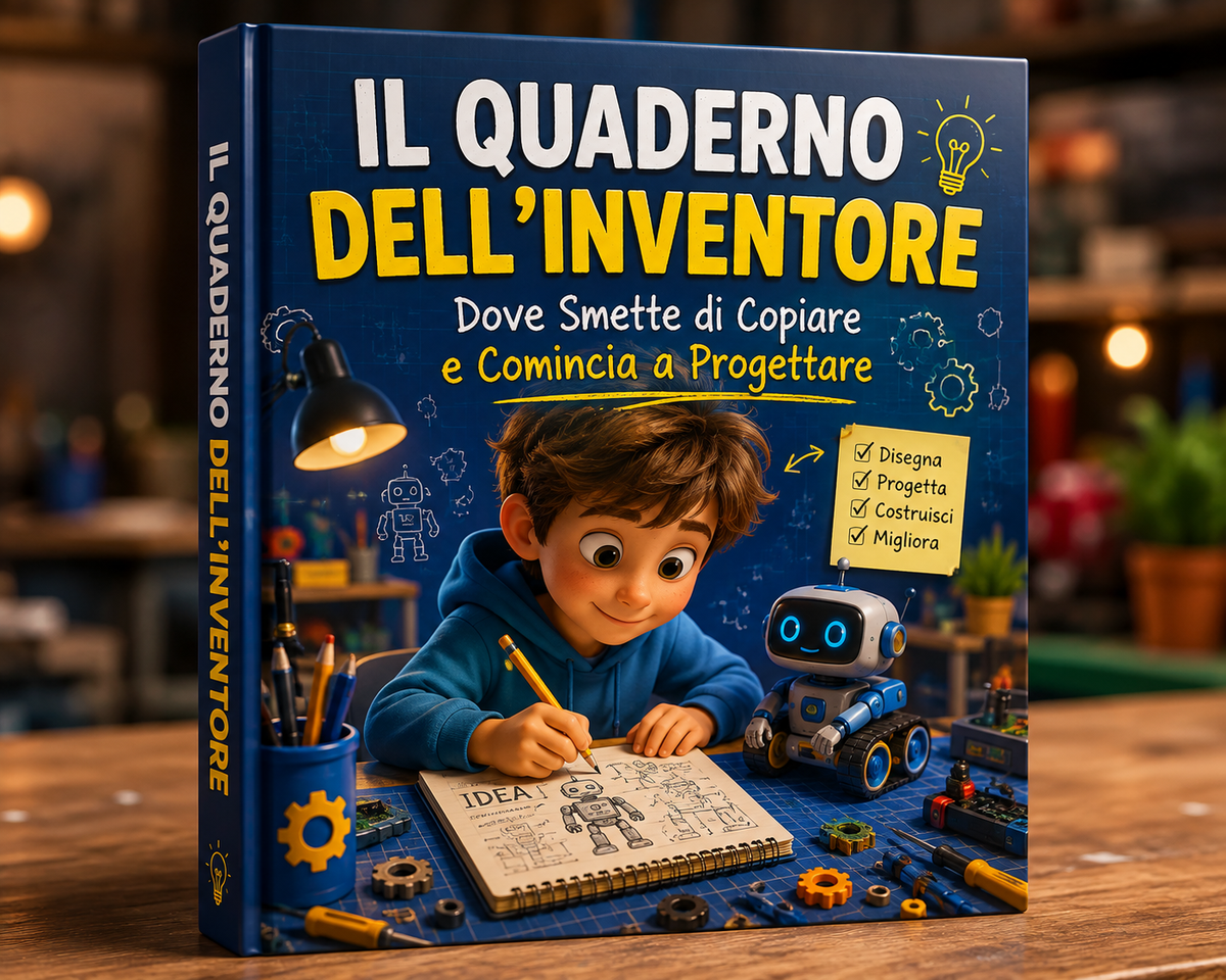 IL QUADERNO DELL'INVENTORE — Dove Smette di Copiare e Comincia a Progettare