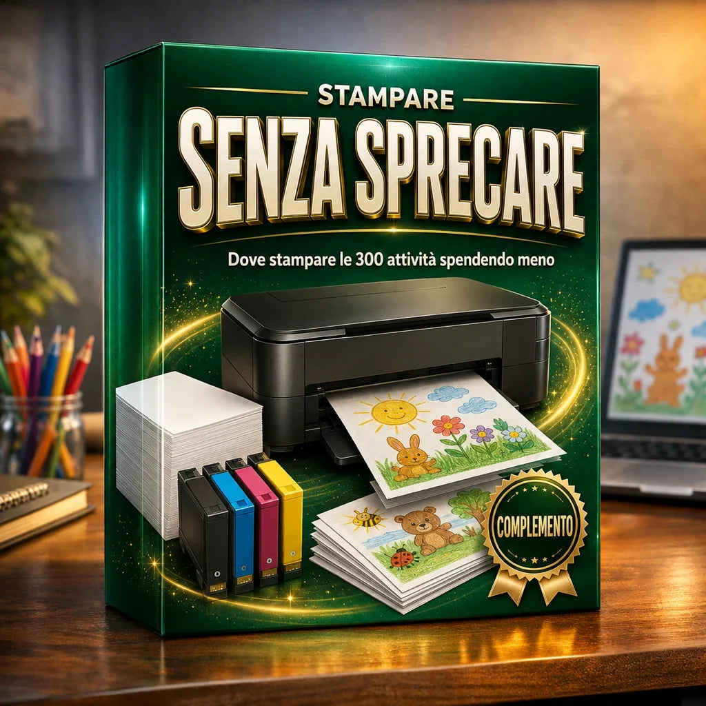 STAMPARE SENZA SPRECARE